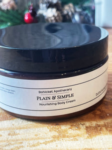 Plain and Simple Body Cream