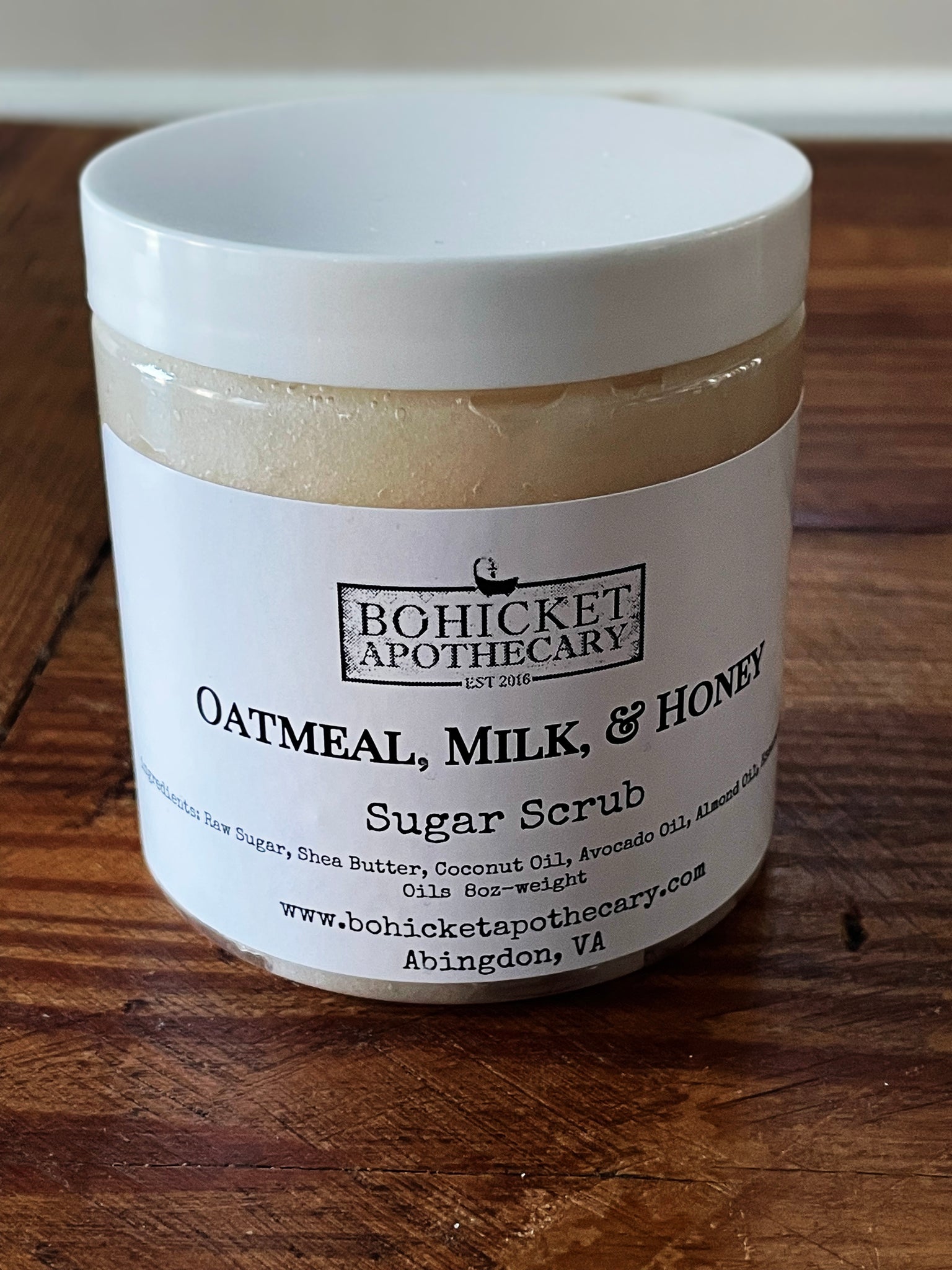 Oatmeal, Milk, and Honey Sugar Scrub